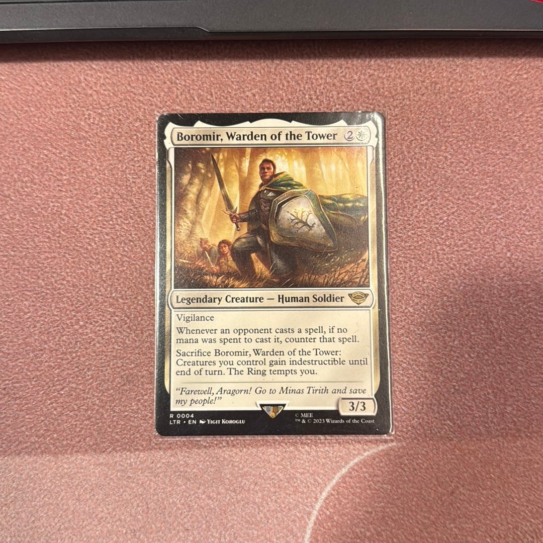 boromir card mtg Amazon.com: Elite Commander Dragon Deck - 5 Color - The Ur-Dragon - EDH  cEDH - 100 Card - Custom Magic The Gathering Deck