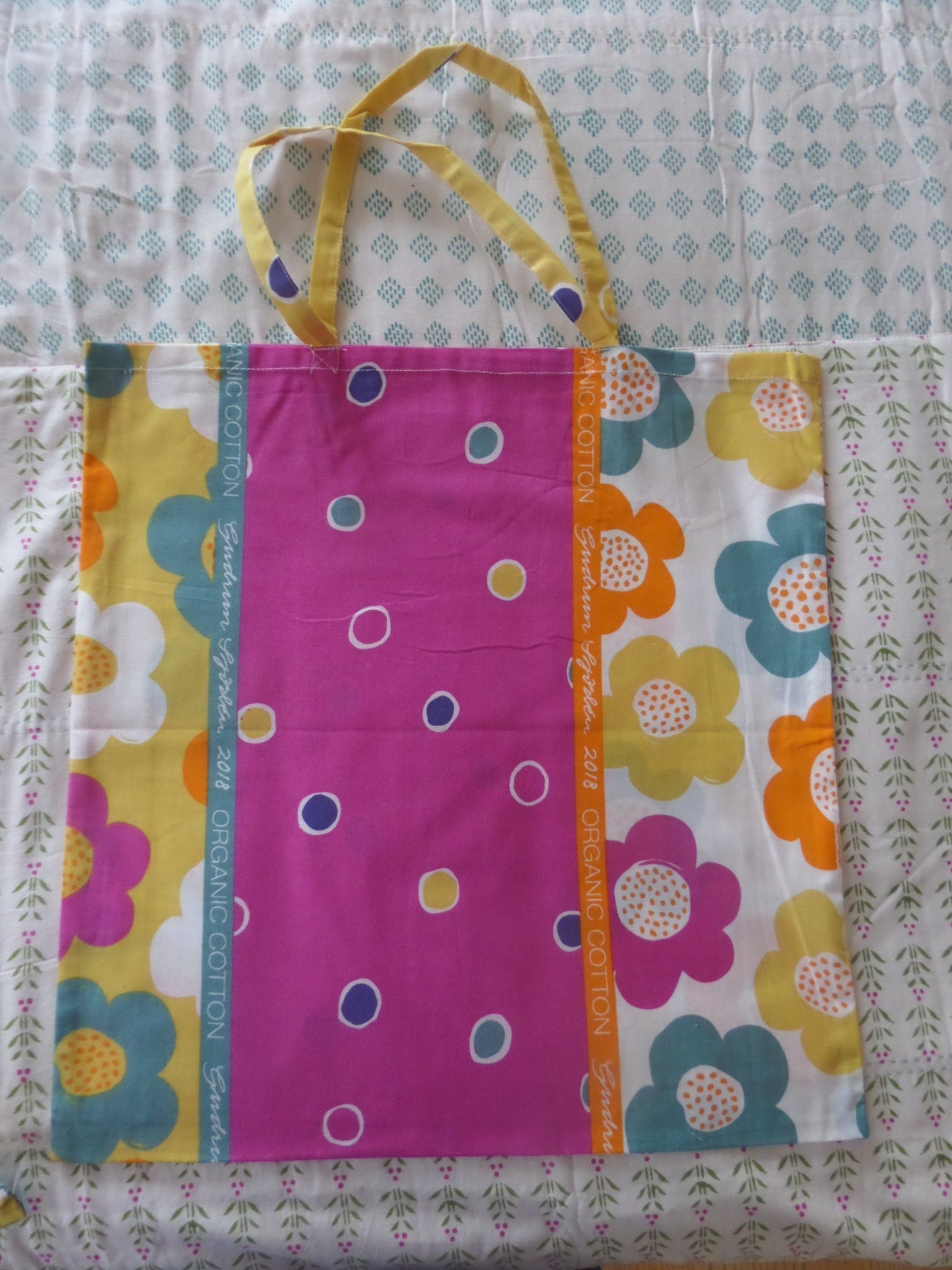 easy lined drawstring bolsa