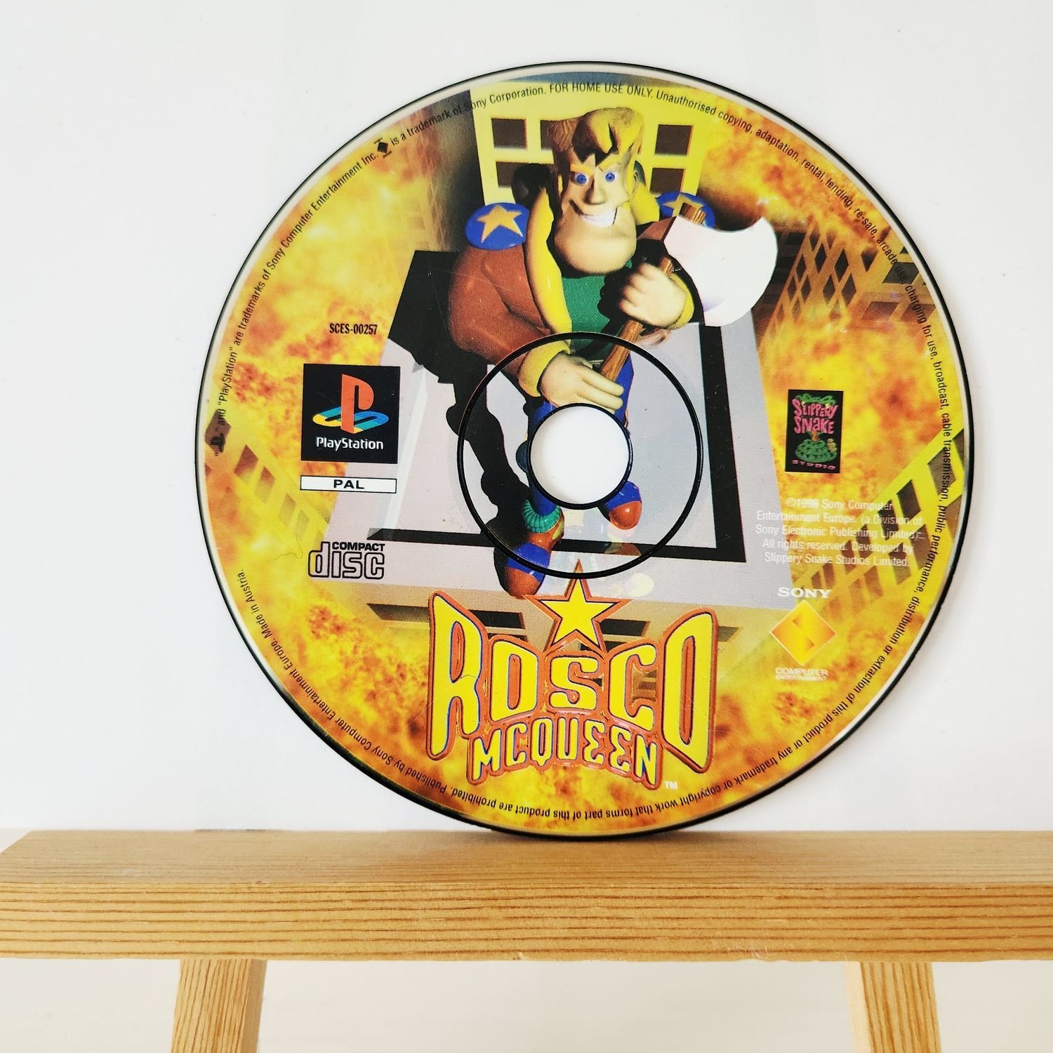 Rosco McQueen - PS1 Skiva | Köp från Demonensbodega på Tradera (694103314