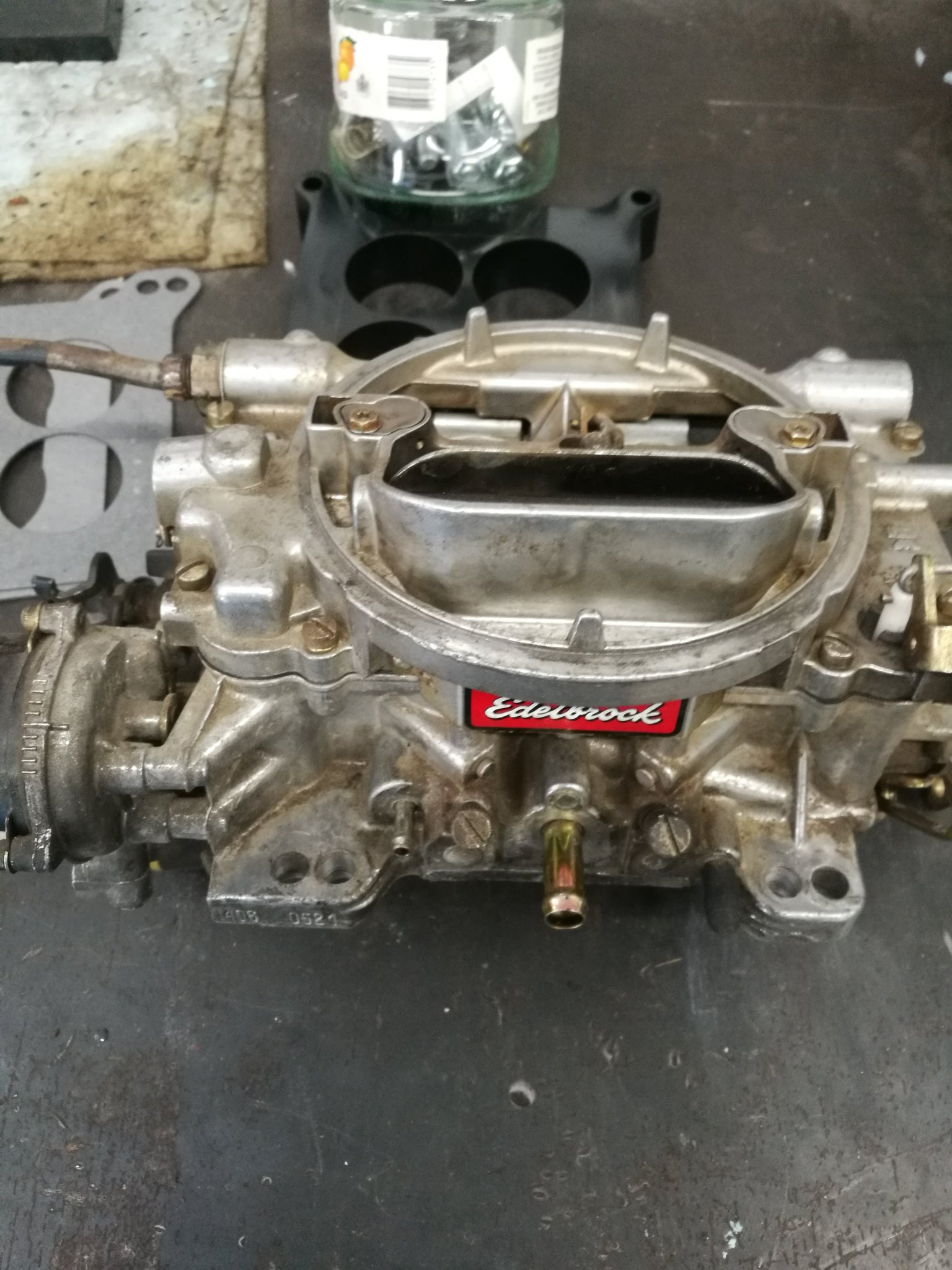 Edelbrock 600 elchoke 1406 (396505357) ᐈ Köp på Tradera