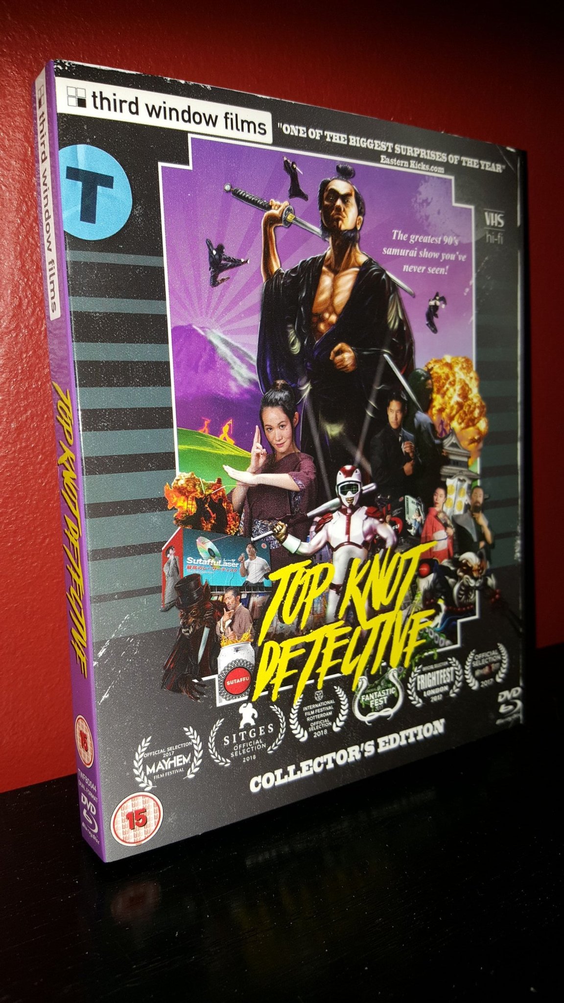 Top Knot Detective Third Window Films Aaron.. Köp på Tradera