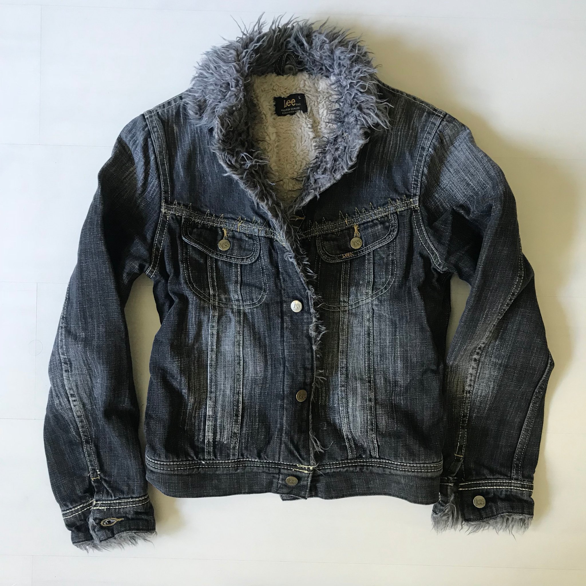 Lee jeansjacka L, varm fodrad svartgrå (376813295) ᐈ Köp Lee jeansjacka L, varm fodrad svartgrå (376813295) ᐈ Köp