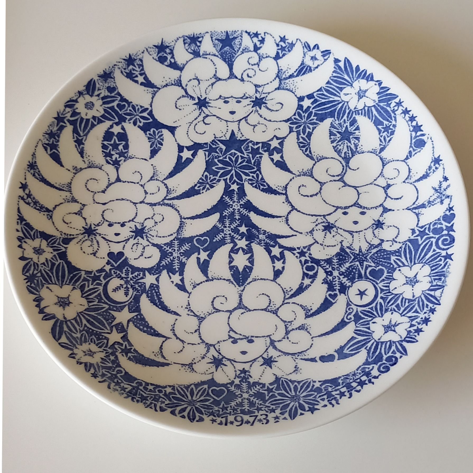 Gustavsberg Jultallrik Sven Jonson vintage saml.. | Köp på Tradera ...