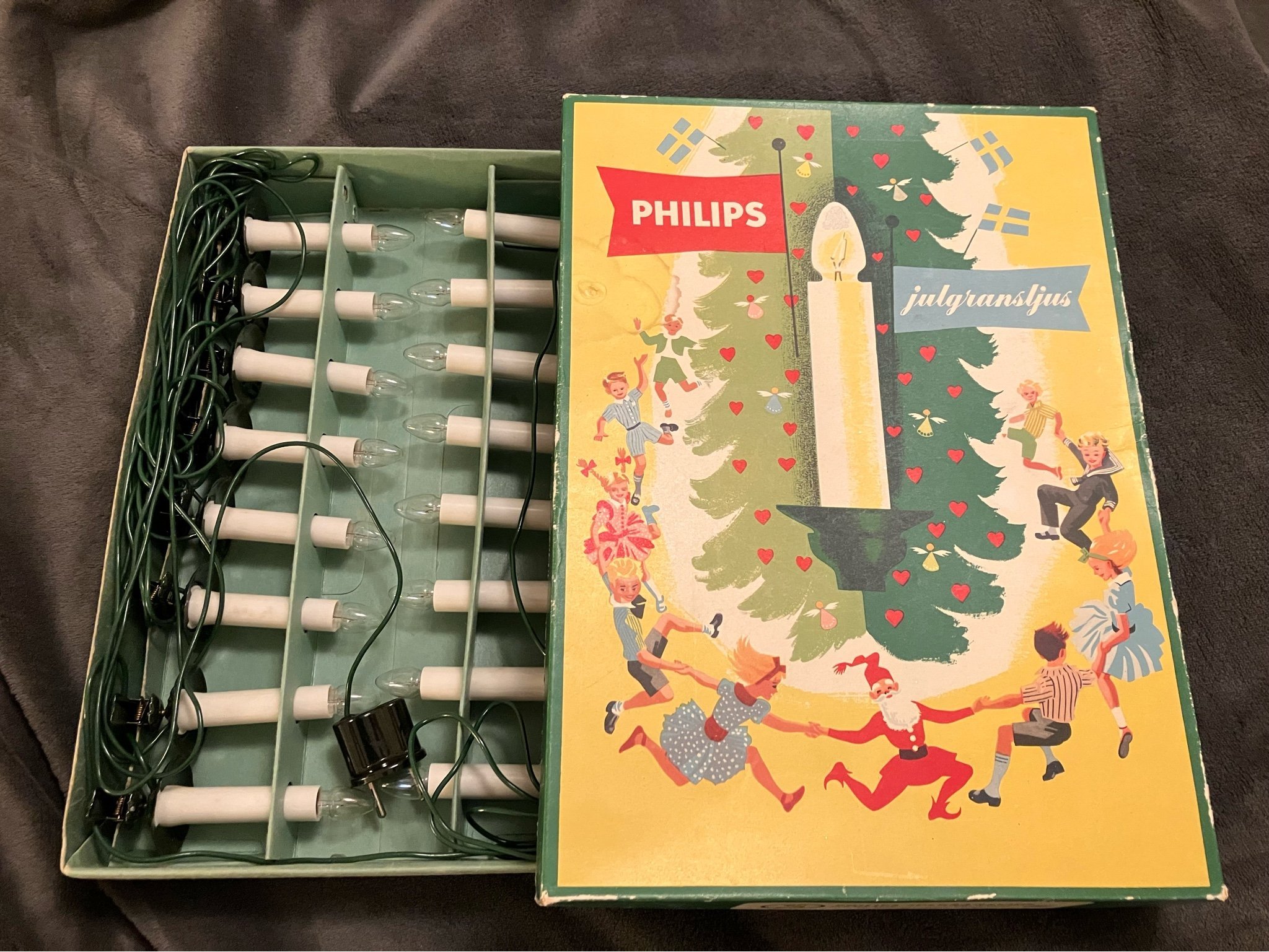 Julgransbelysning PHILIPS JULGRANSLJUS, PH 50.. Köp på Tradera