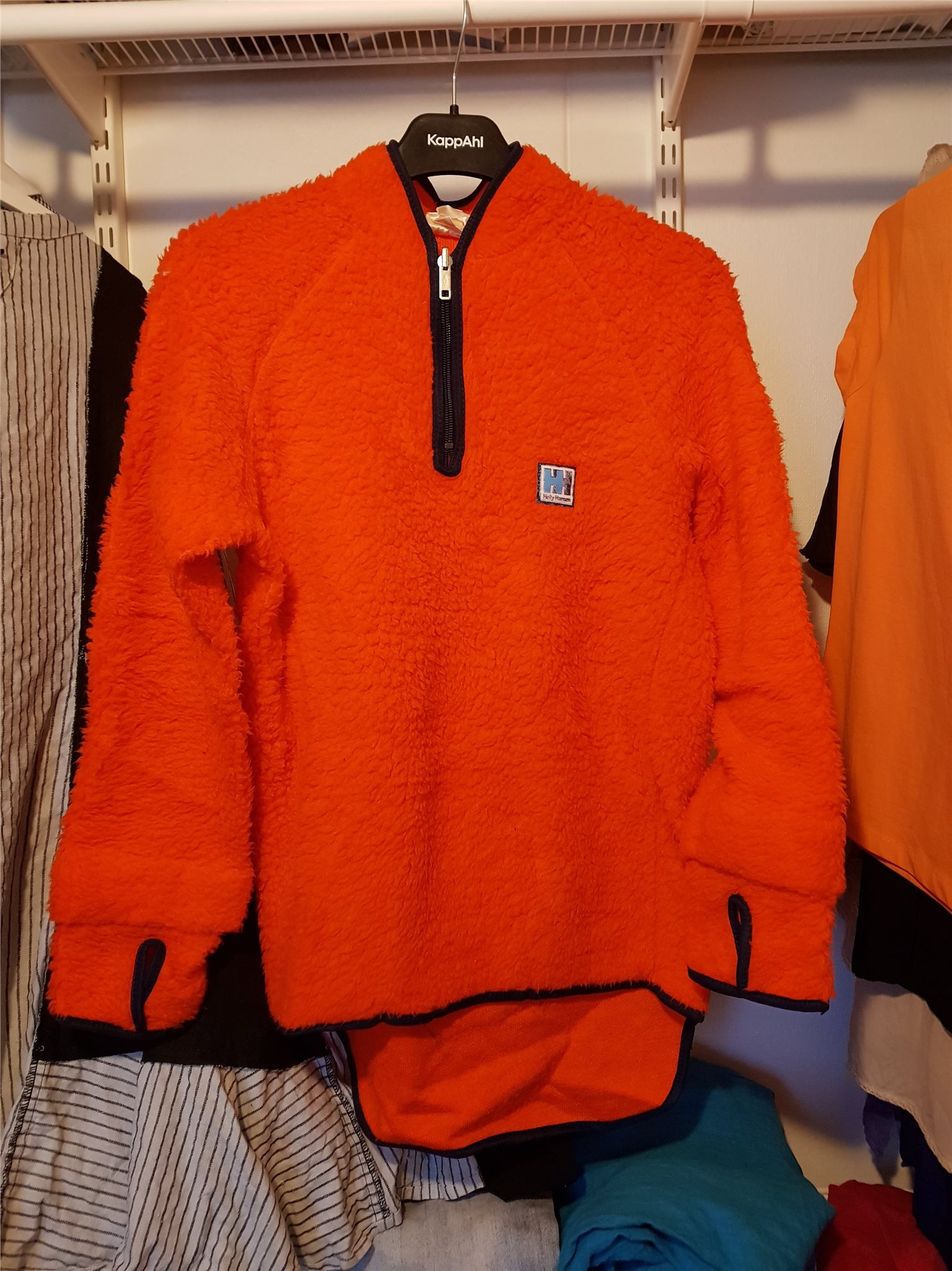 helly hansen fiberpäls orange helly hansen fiberpäls orange