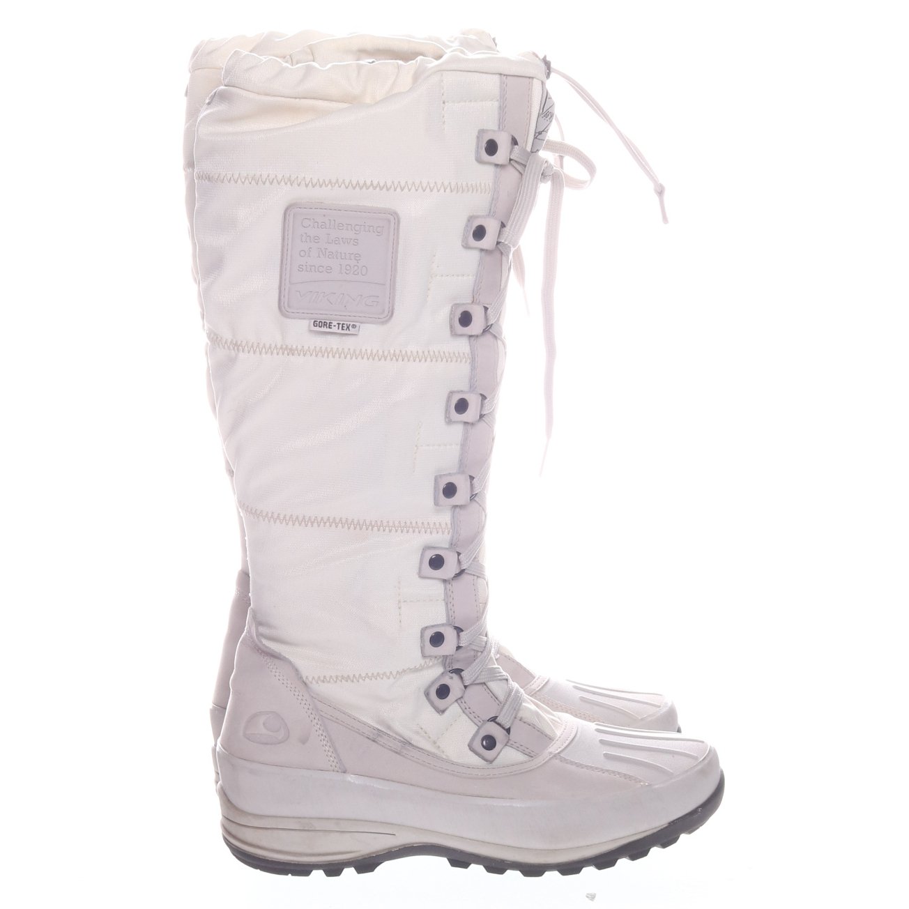 Viking, Boots, Strl: 39, Benvit/Grå