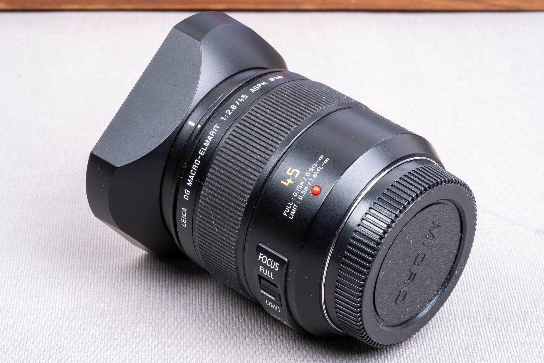 Panasonic Leica DG Macro-Elmarit 45/2.8 45mm F2.8 ASPH Mega OIS Lens for m4/3.