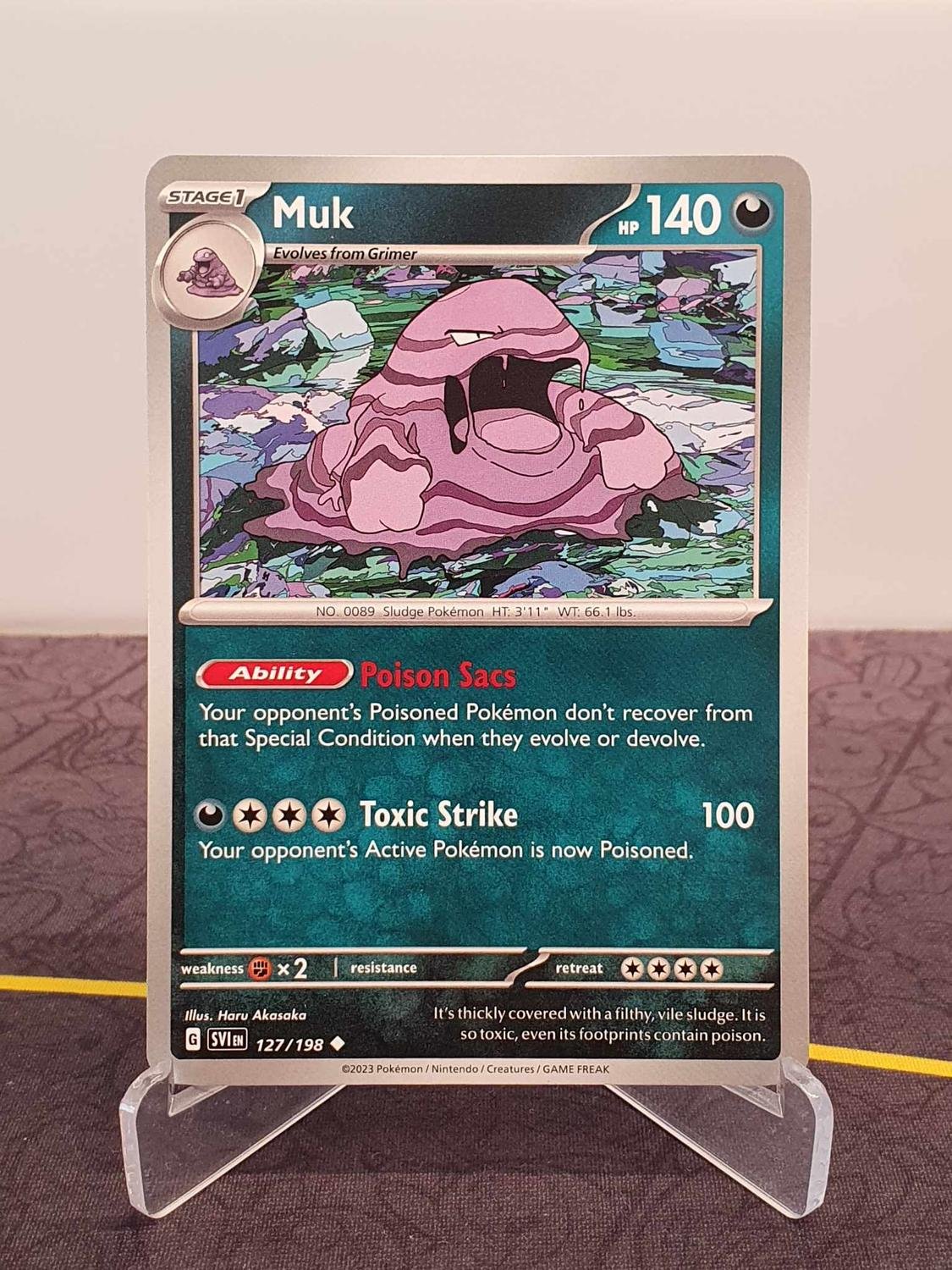 MUK 127/198 - Scarlet & Violet - Pokmon Kort | Kp p Tradera (603187391)