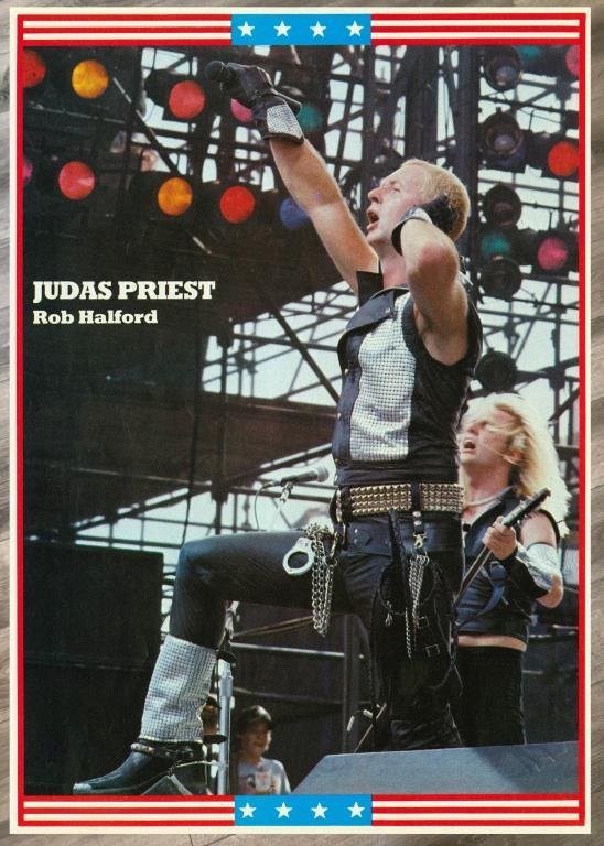 JUDAS PRIEST US FESTIVAL 1983 PHOTO POSTER (407913753) ᐈ Djupegatan på
