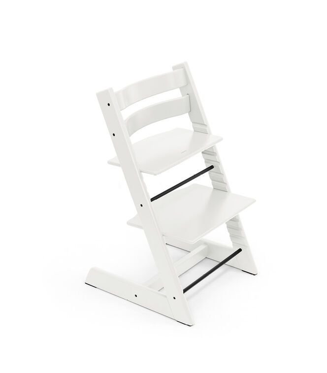 STOKKE TRIPP TRAPP barnstol vit nya modell 2005 STOKKE TRIPP TRAPP barnstol vit nya modell 2005