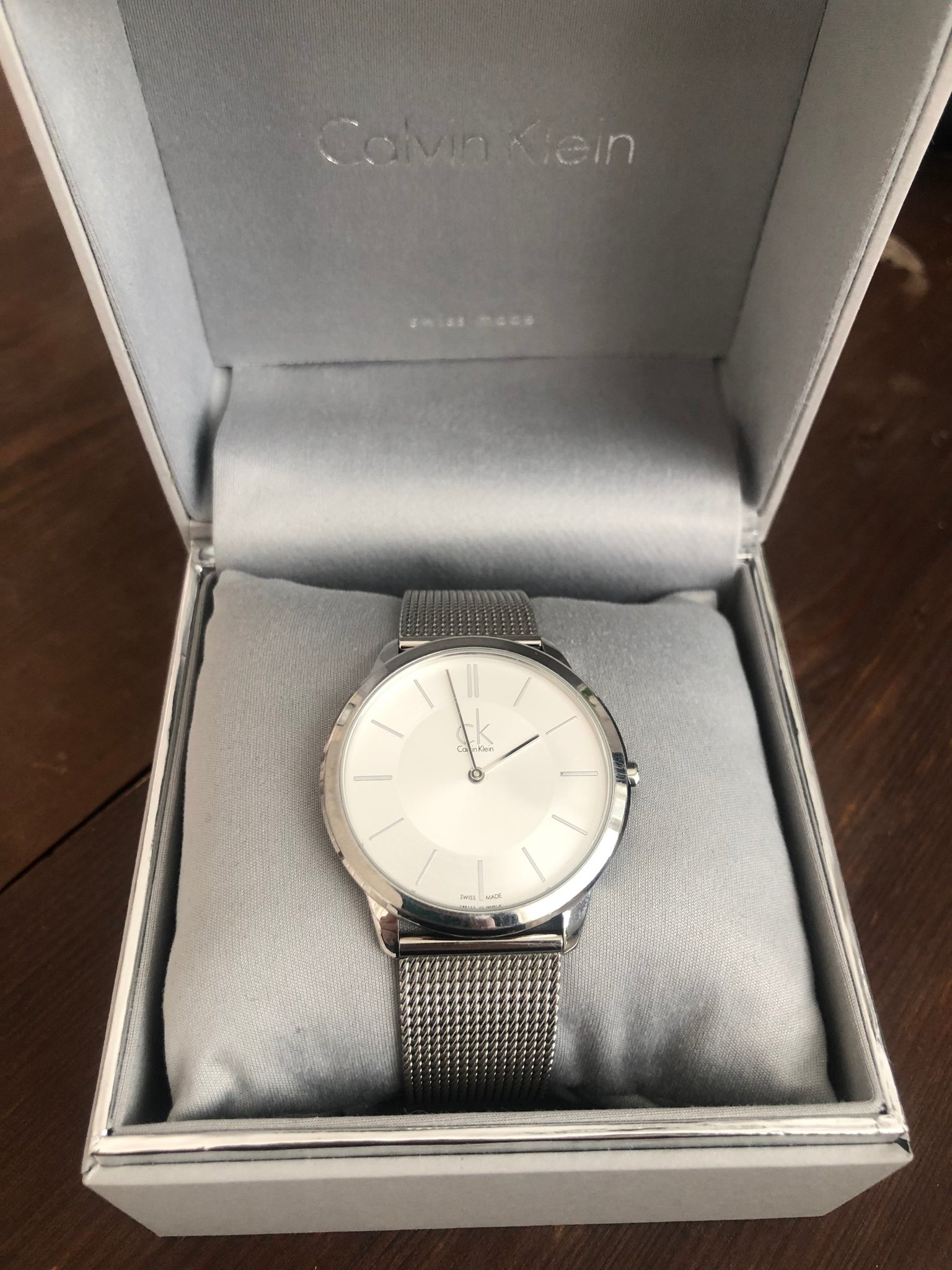 Calvin Klein klocka silver K3M21126 (397246219) ᐈ Köp på Tradera