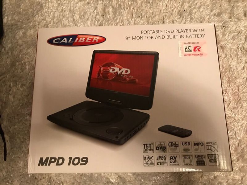 Bärbar Dvd Spelare Med Usb