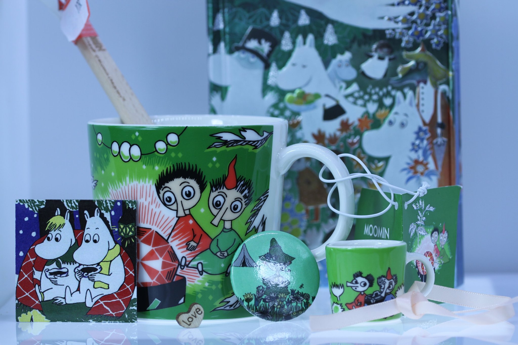 Moomin Classic Mug 0.3L Tofslan and Vifslan