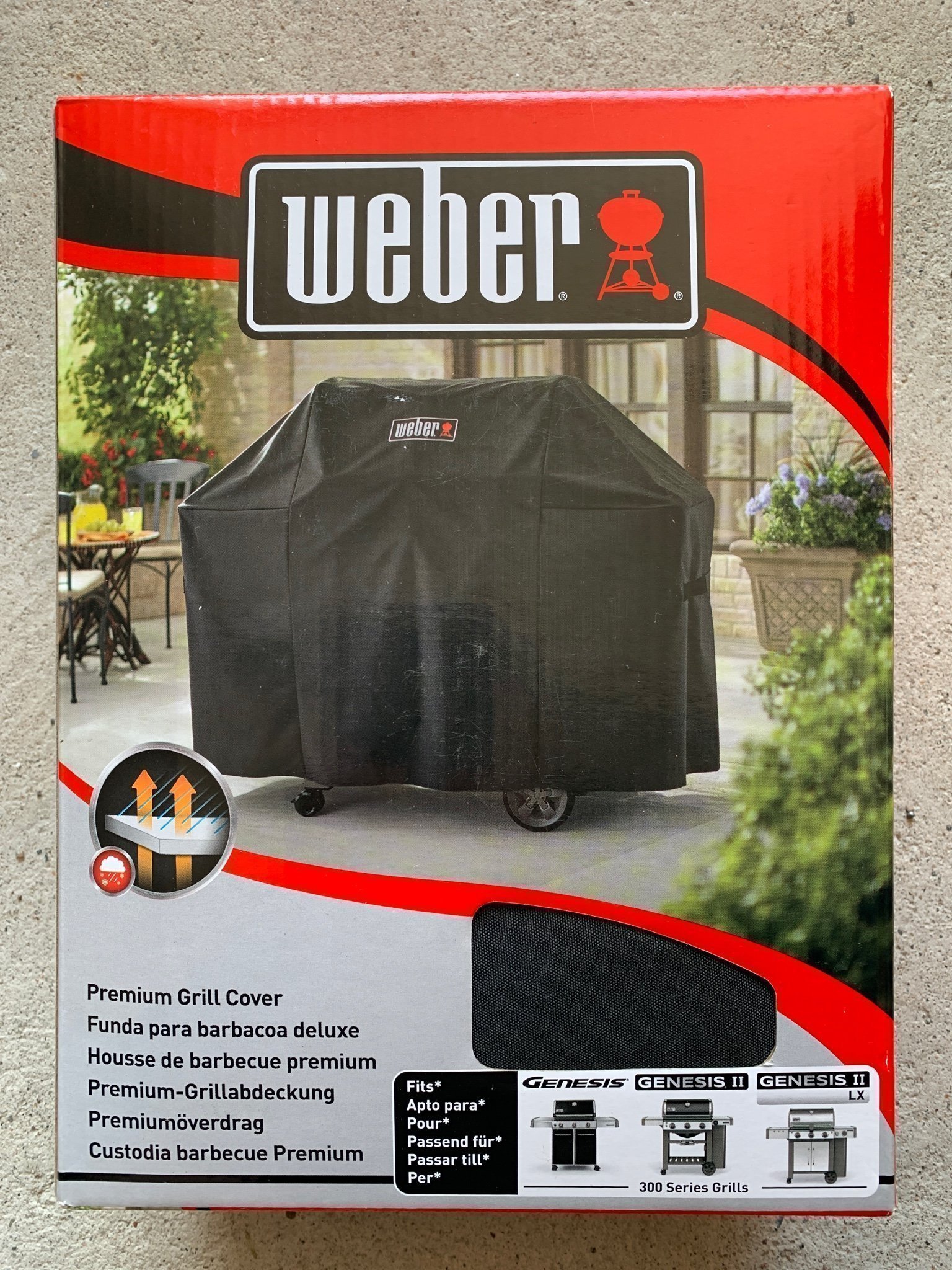 Weber premiumöverdrag. Art 7134 NYTT (406871915) ᐈ Köp på Beställ Premiumöverdrag Genesis II 600 series från Weber