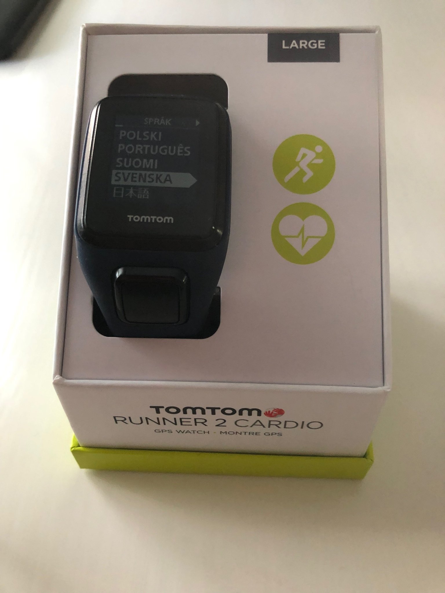 tomtom runner 2 gps watch