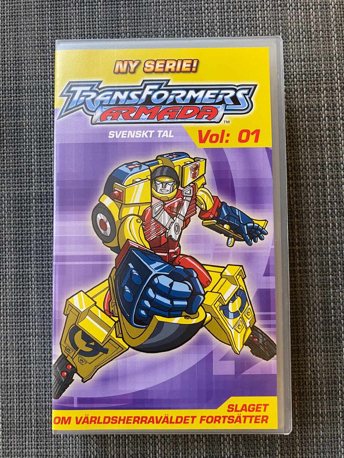 Transformers Armada vol. 1 VHS Köp från Lindes_Fynd på Tradera