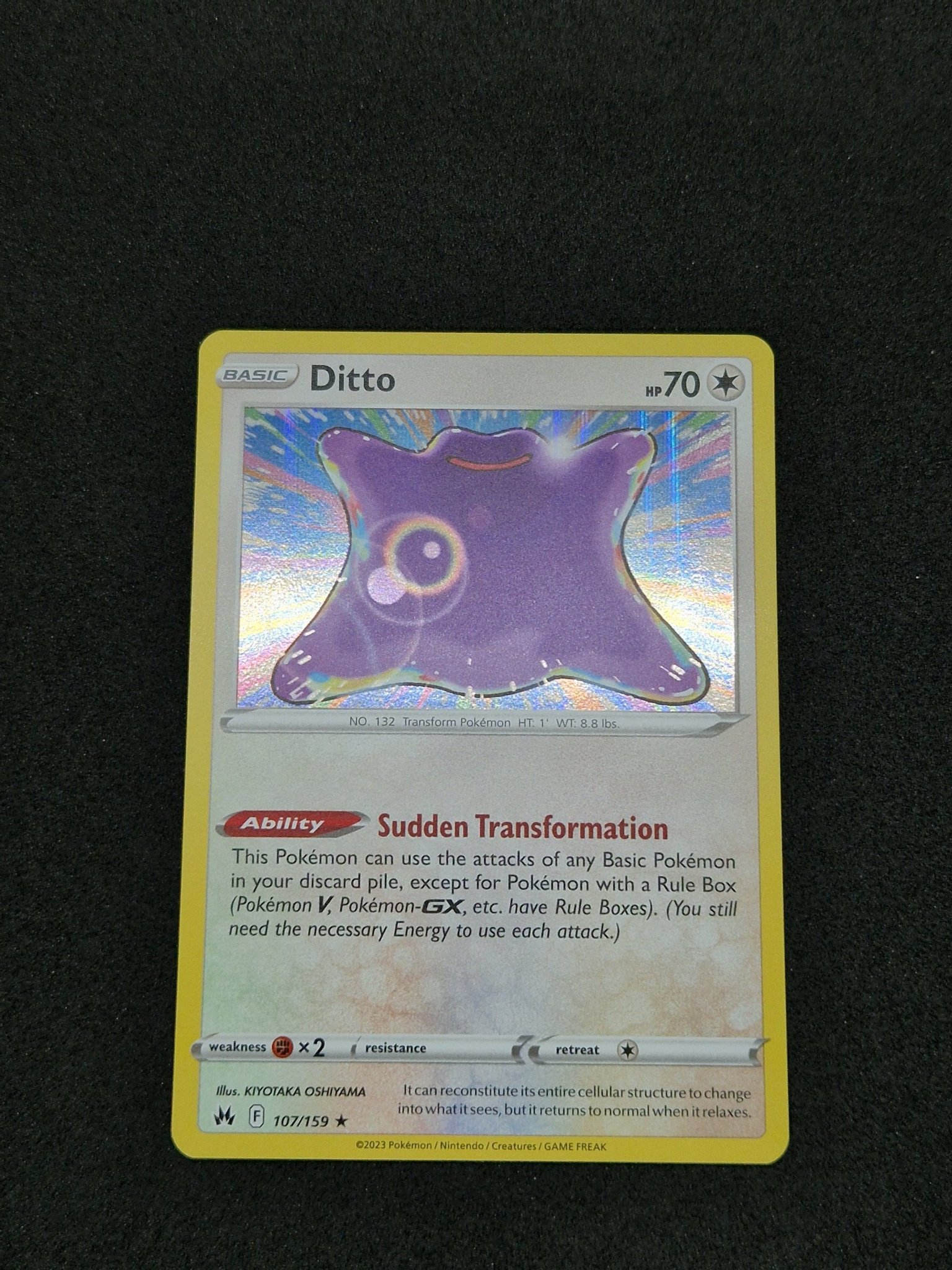 Ditto (#107/159)  Fantasia Card Game