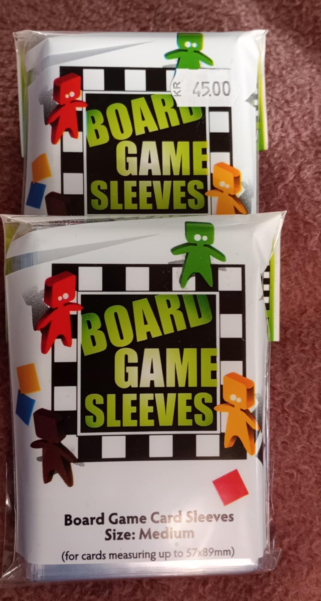57x89mm card sleeves Vault X: Standard American Board Game Sleeves main image 0