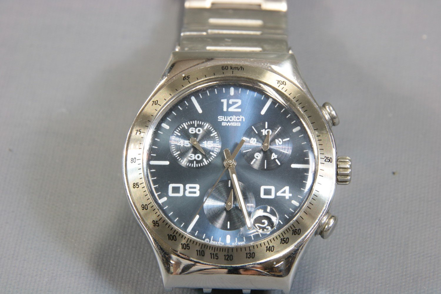 Swatch irony stainless shop steel 4 jewels