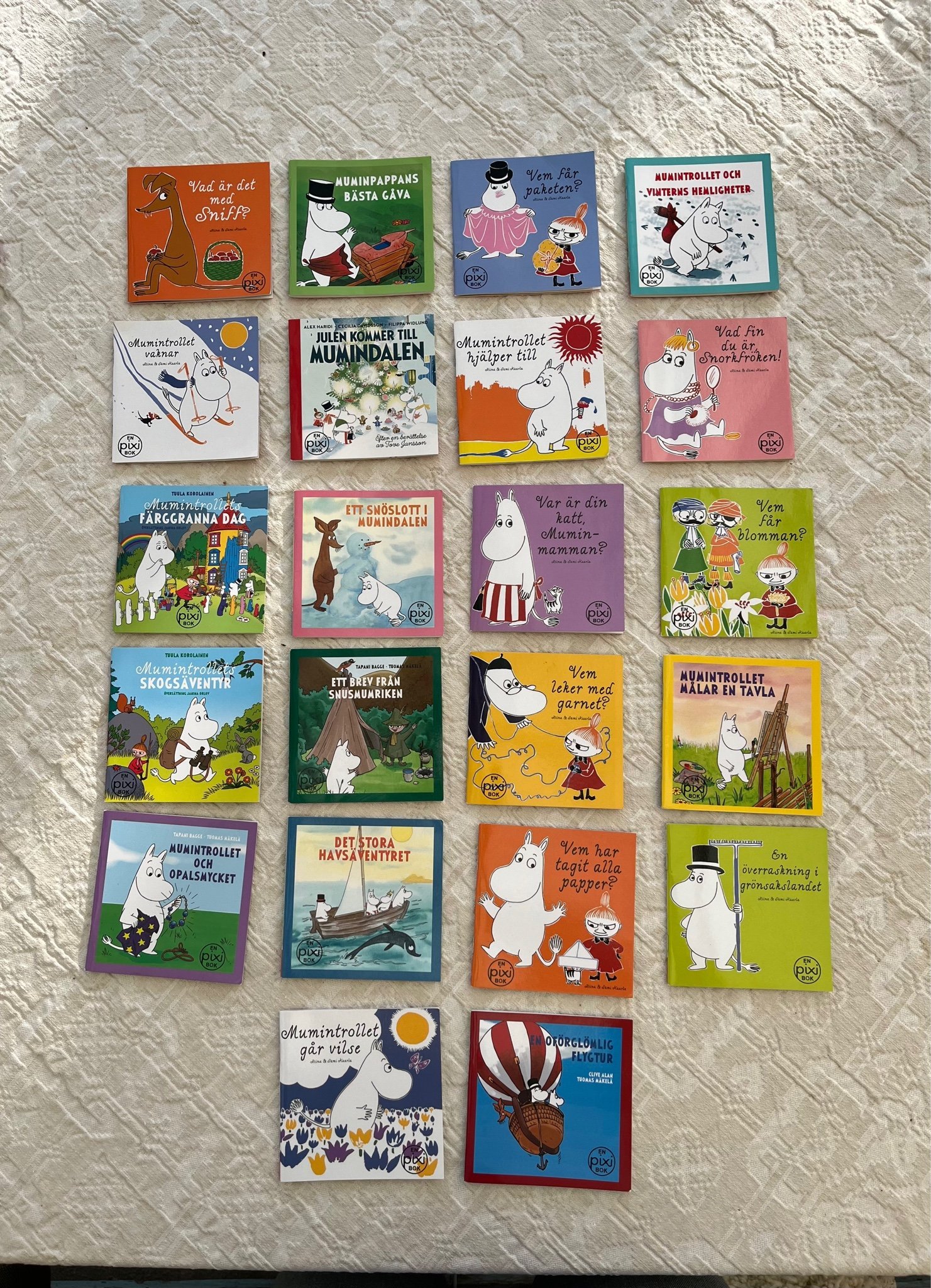 22 Jul pixi böcker Mumin mumintrollet julkalend.. Köp på Tradera