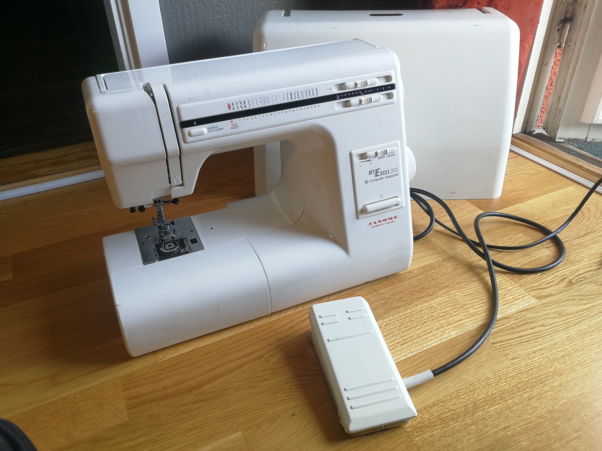 Symaskin Janome Myexcel 23X ( renoveringsobjekt ) (414908089) ᐈ Köp på ...
