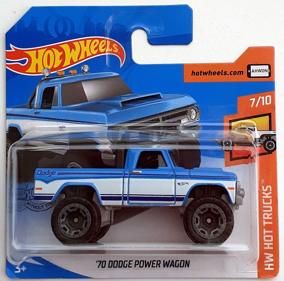 hot wheels 1970 dodge power wagon