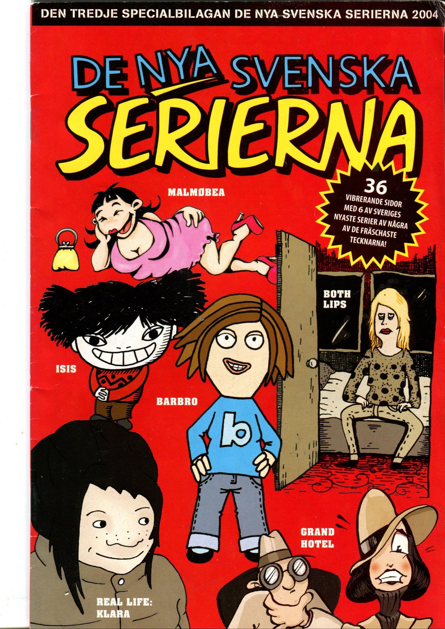 De nya svenska Serierna Specialbilaga 3 2004 Köp på Tradera (546014787)