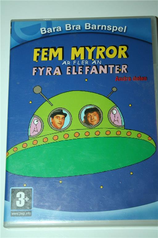 Dvd Fem Myror är Fler än Fyra Elefanter