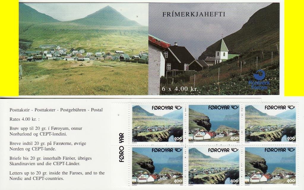 Obj. 2422, Häfte H3, 1993. Norden II. Turistmål
