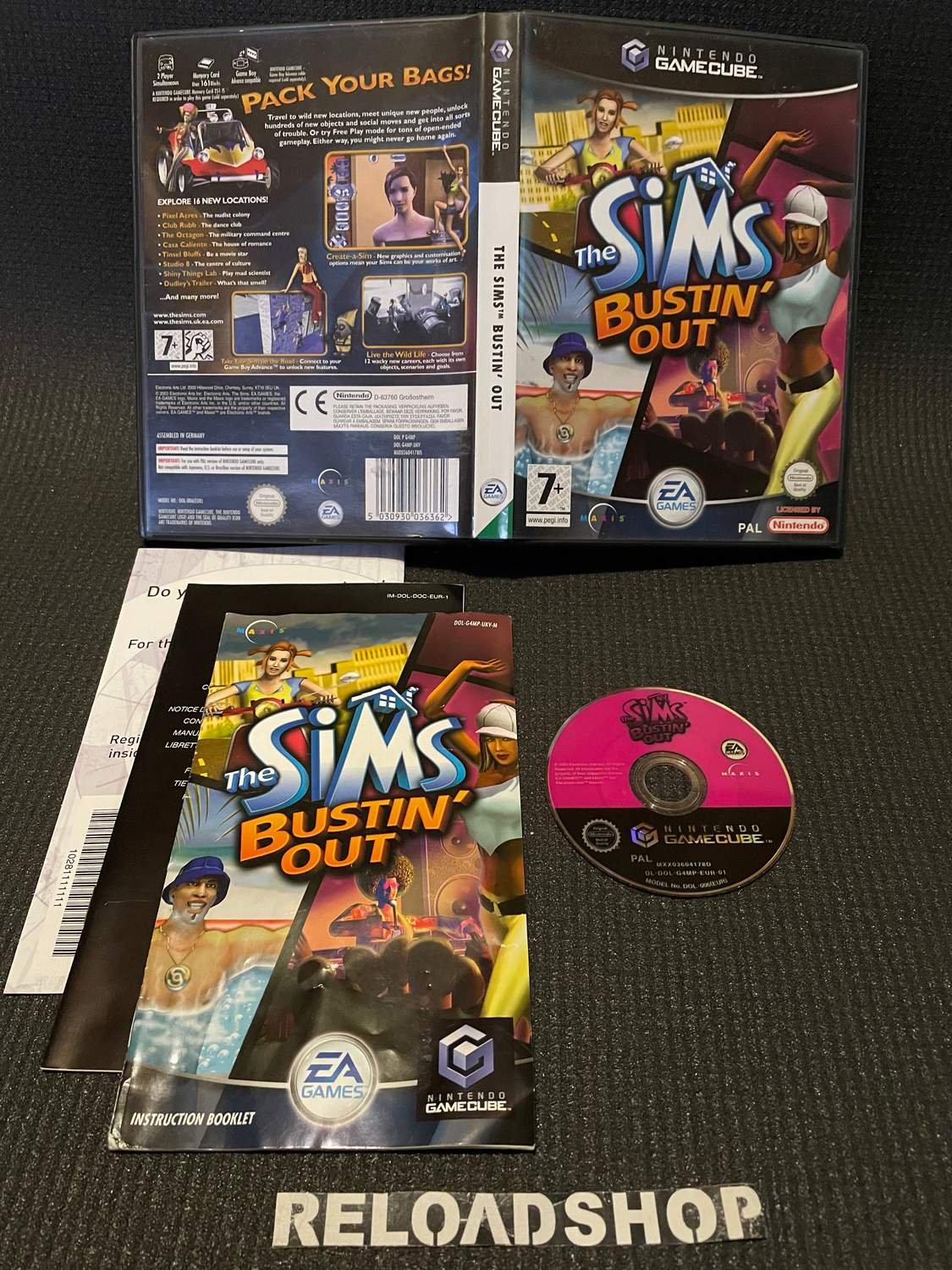 The Sims Bustin Out Nintendo Köp från RELOAD_SHOP på Tradera