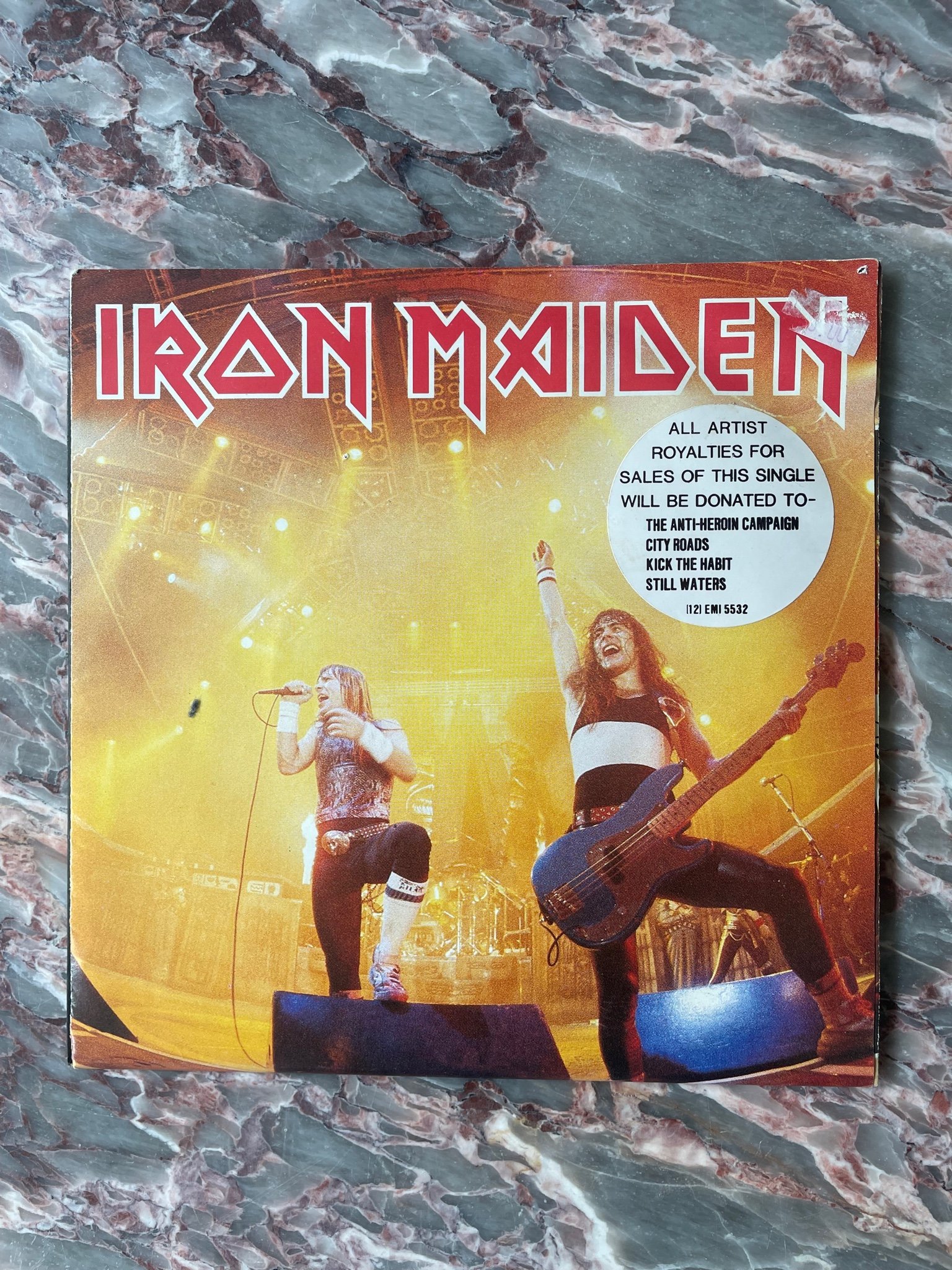 Iron Maiden - Running Free / Sanctuary 7