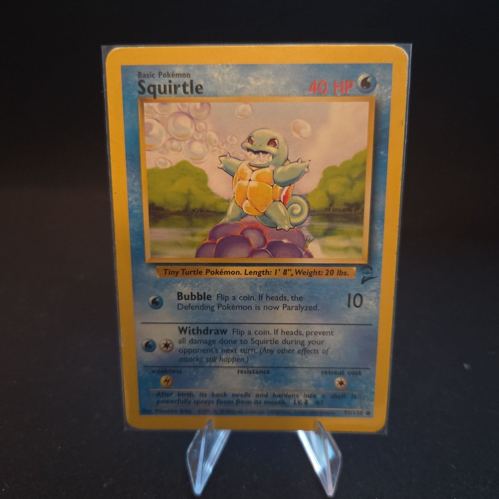 squirtle basic pokemon card value Raw Cards: Deluxe Microscope Full Restoration + Crease Reduction – Gotta  Fix Them All Professional Card Restorations