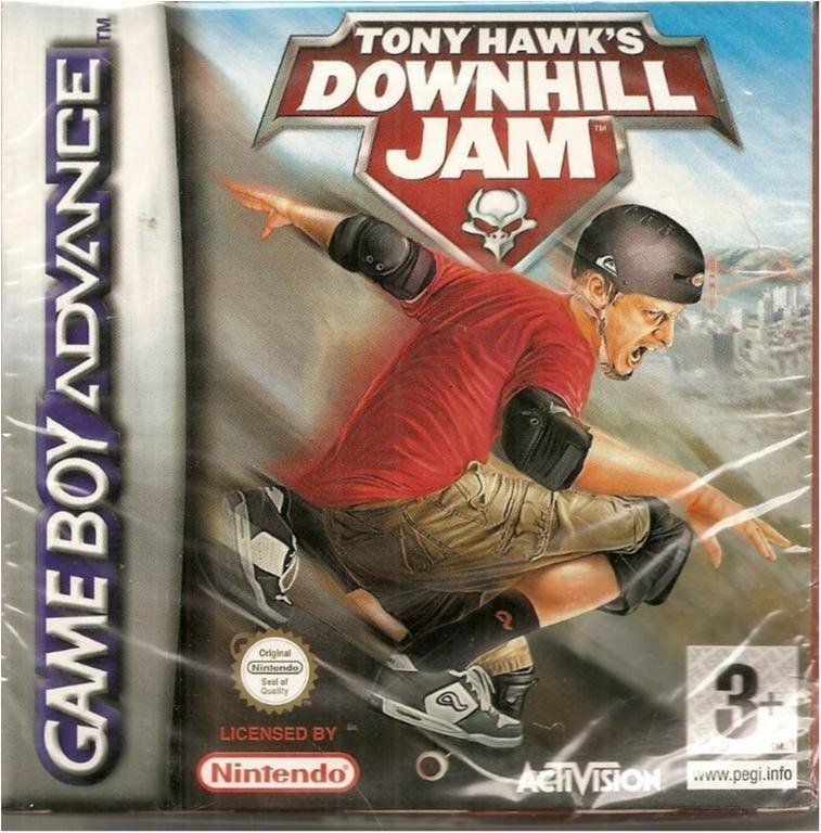 TONY HAWKS DOWNHILL JAM ( INPLASTAT GBA SPEL)