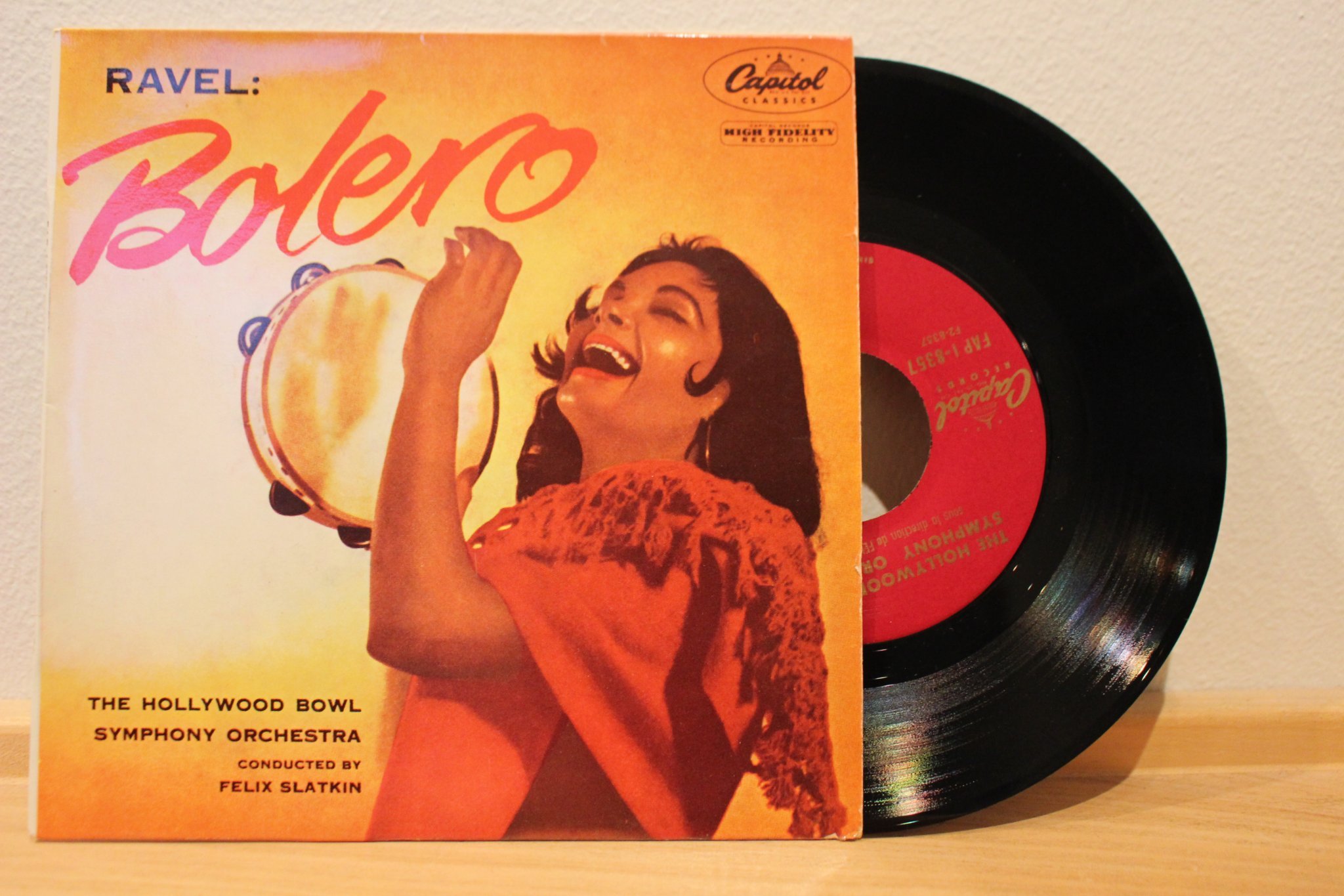 Singel, vinyl, Ravel "Bolero", klassiskt, 1962