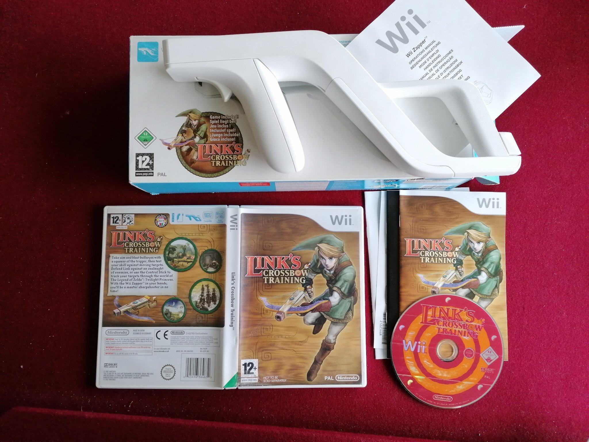 Wii zapper Link's Crossbow Training Bundle pistol (406542598) ᐈ Köp på