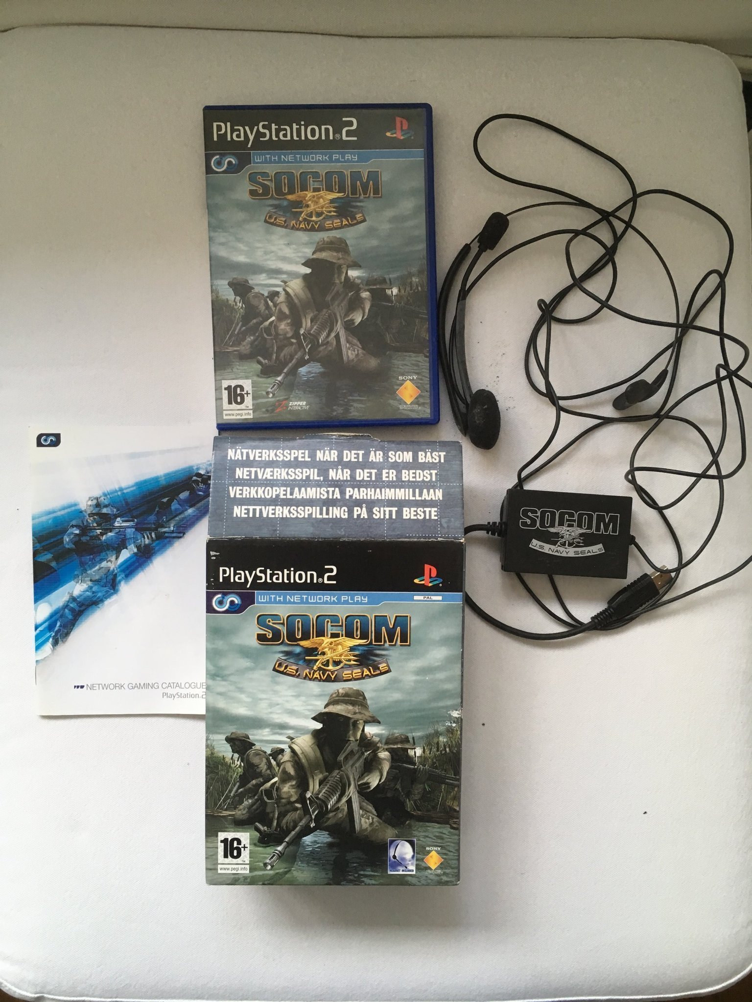 SOCOM U.S. NAVY SEALs : JEU Sony PLAYSTATION 2 PS2 COMPLET