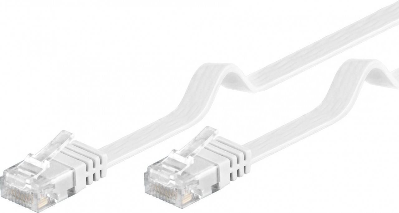 Nätverkskabel 15 meter platt kabel 1 Gbit/s - 1-2 dagars levtid