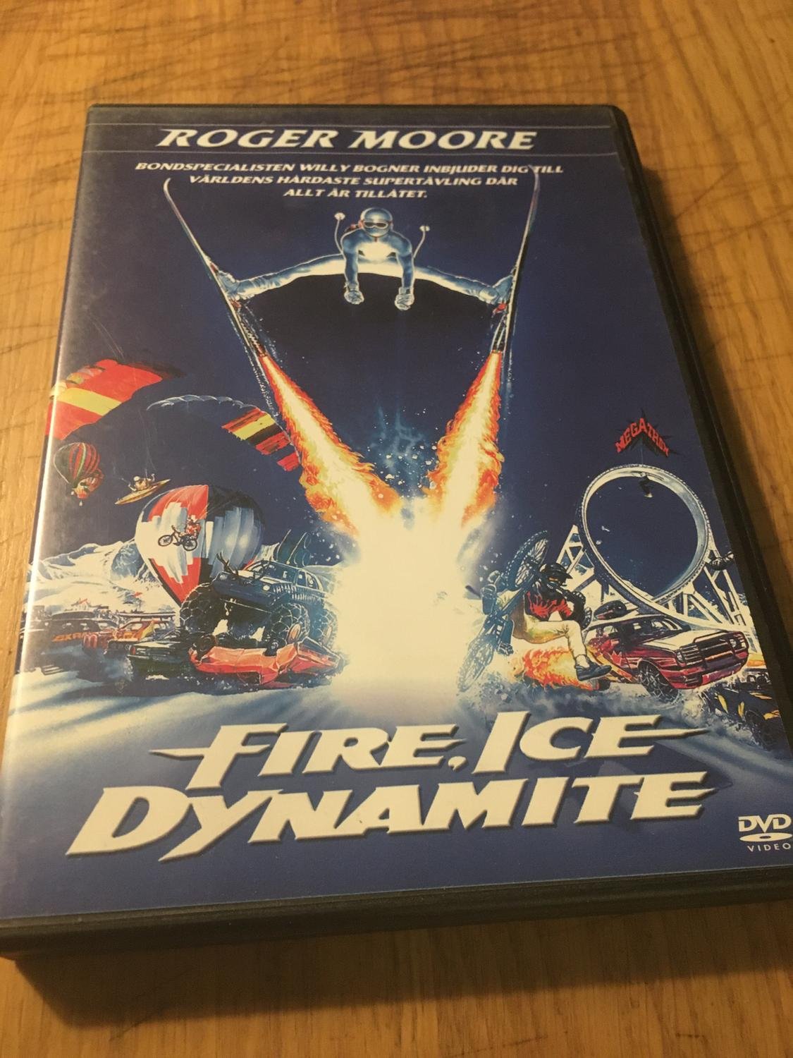 Fire, ice and dynamite Roger Moore DVD Köp på Tradera (531311055)