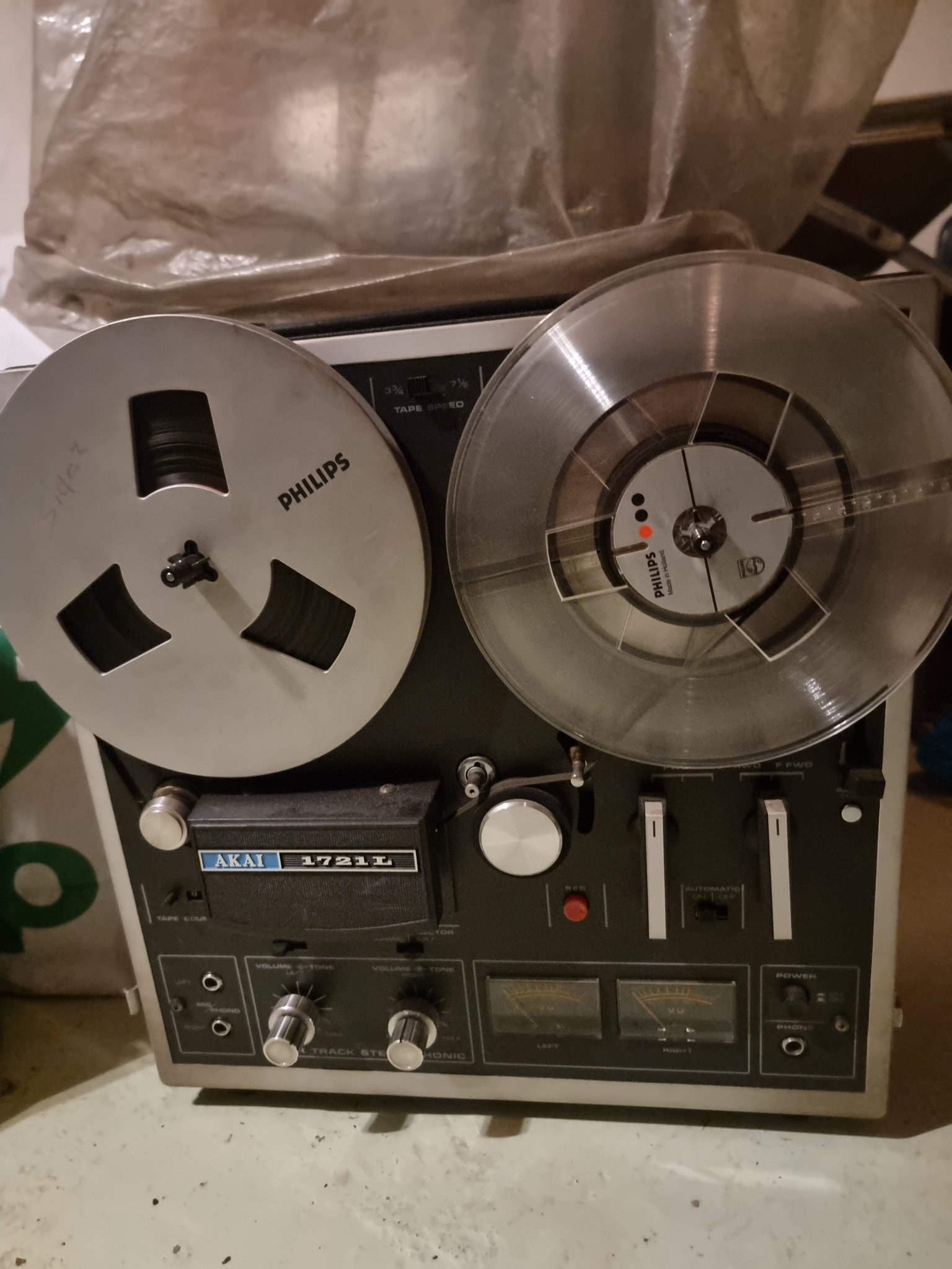 Akai 1721W Stereo Tape Recorder