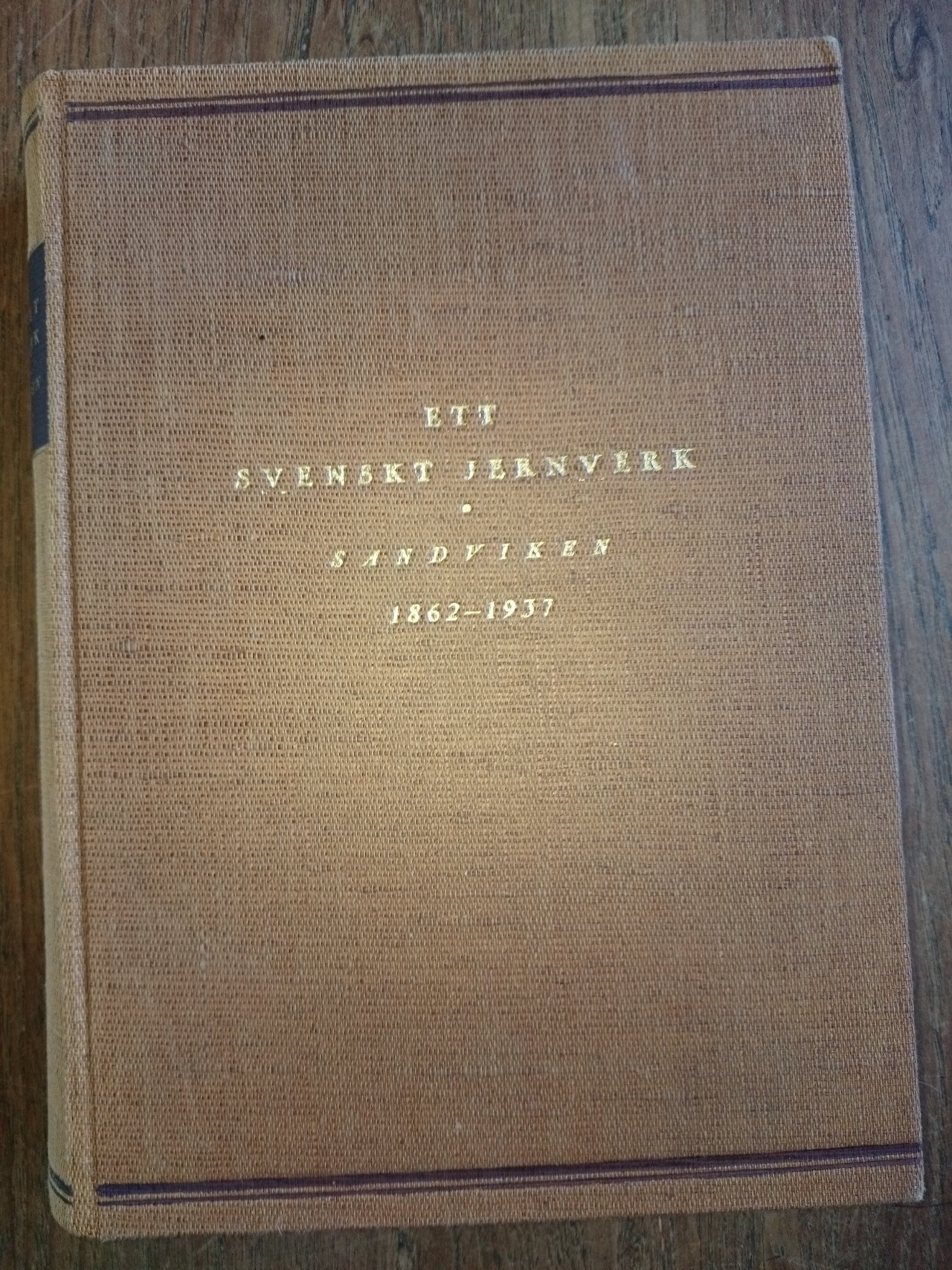 Mycket intressant inbunden bok om Sandvikens Je.. (368606663) ᐈ Köp på