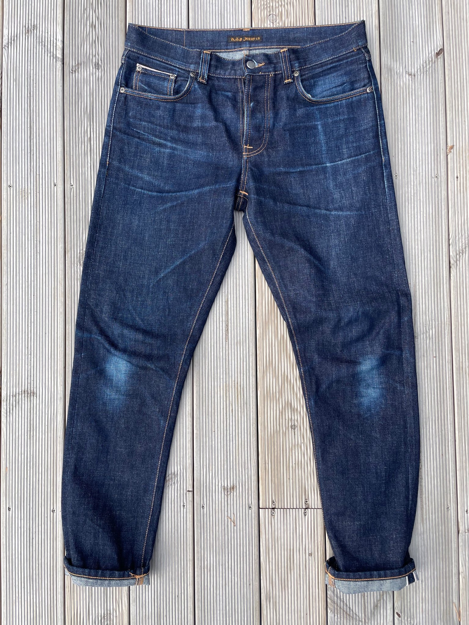 Nudie Jeans, Steady Eddie II, Dry Ace Selvage/s.. Köp på Tradera