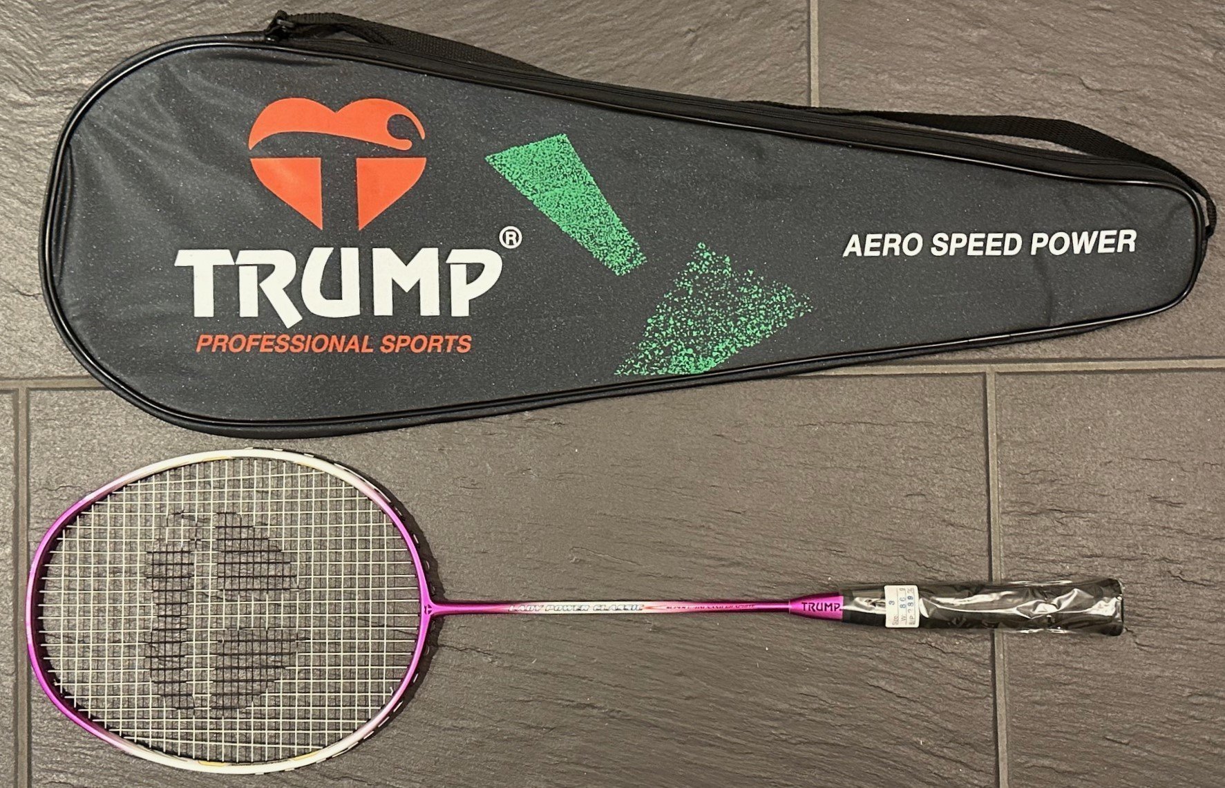 Trump badminton racket sale