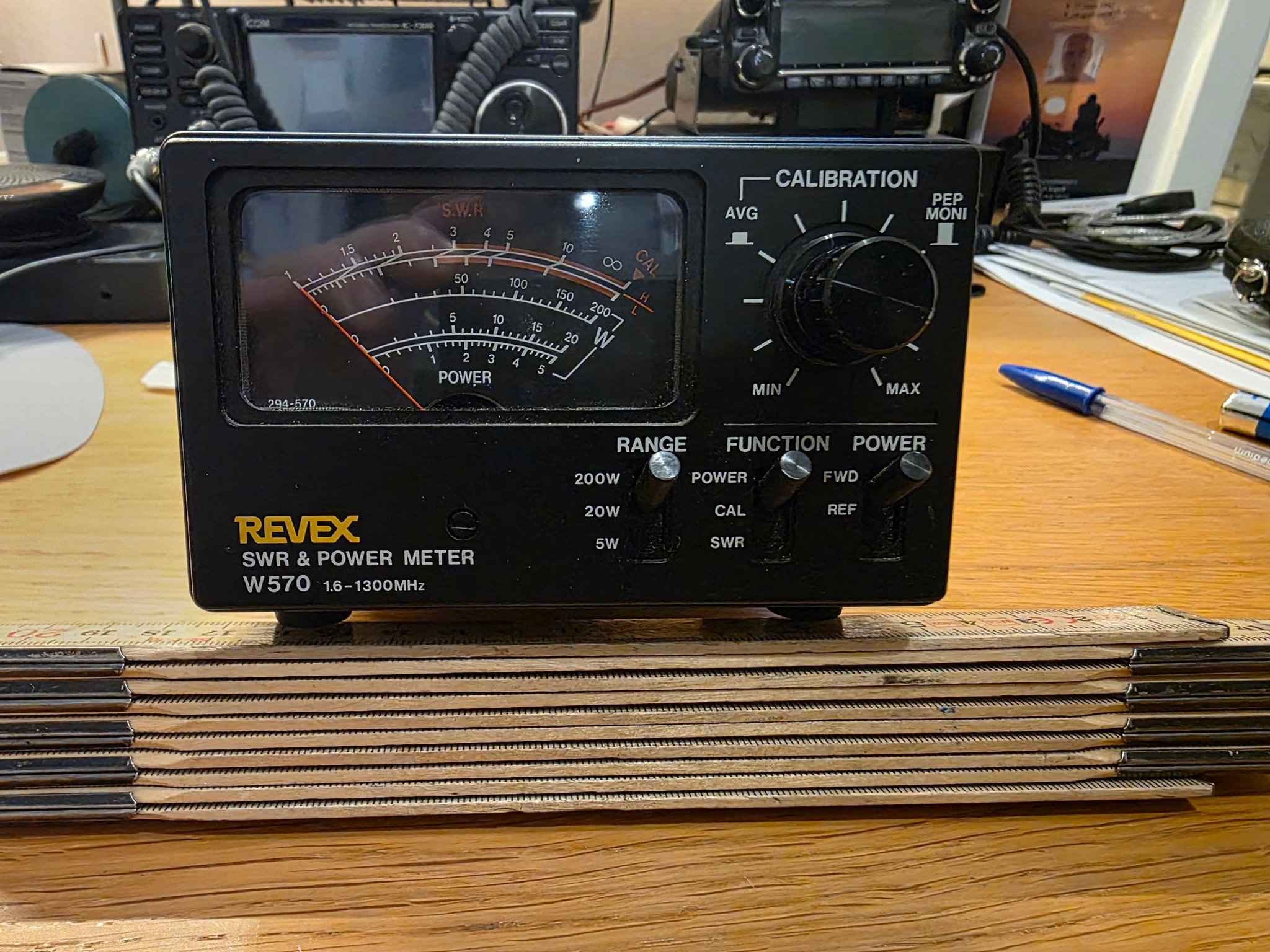 その他 REVEX SWR & POWER METER W570 Yahoo!オークション - REVEX SWR&POWER METER W570 1.6～1300MHZ