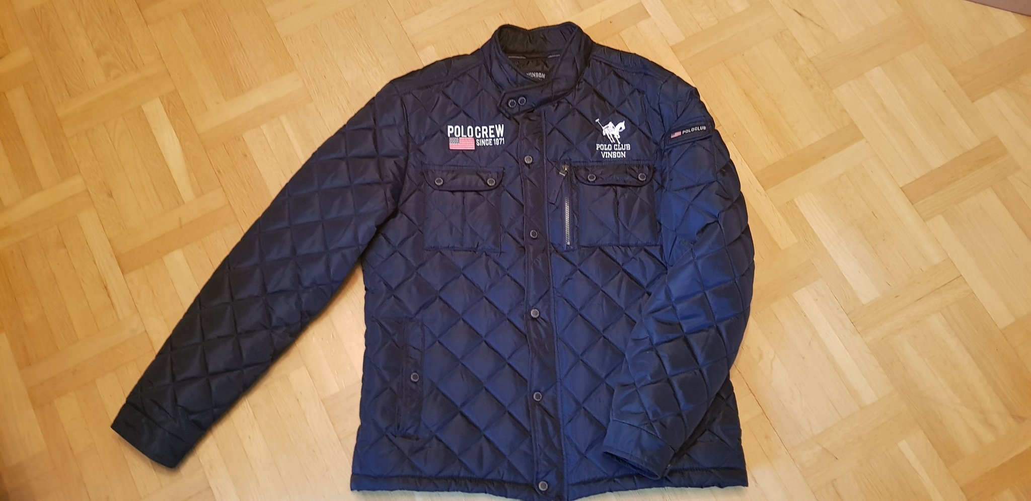 **Marinblå herrjacka stl XL* **Marinblå herrjacka stl XL*