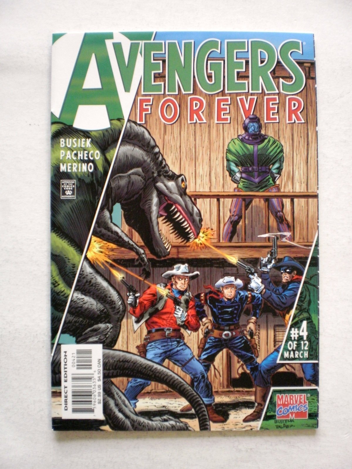 Avengers Forever #4A March 1999 Marvel NM 9.2