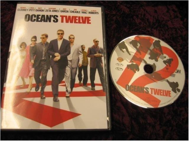 OCEAN'S TWELVE (GEORGE CLOONEY,BRAD PITT)DVD REG2