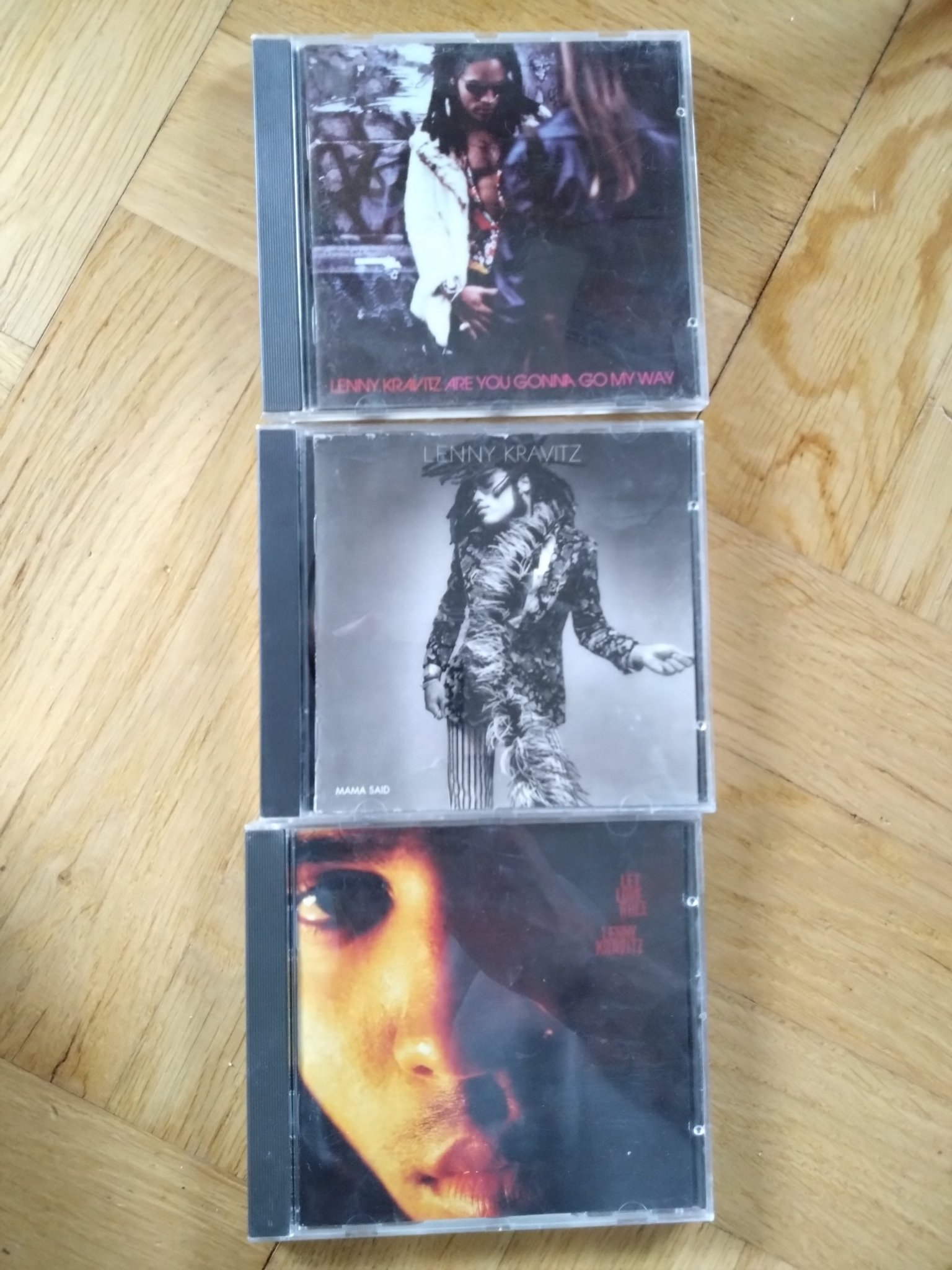 Lenny Kravitz CDs, de tre första (och bästa) sk.. Köp på Tradera