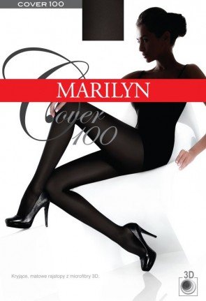 Strumpbyxor stl 5(XL) svart 100den 48/50 Tjock Vinter Marilyn Dam Tights
