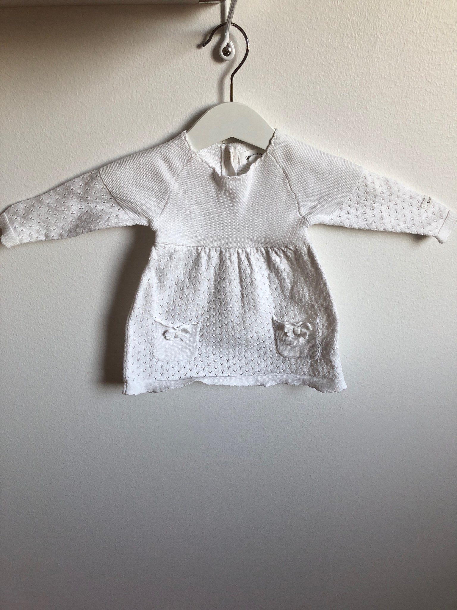 Stickad klänning från Newbie - storlek 56