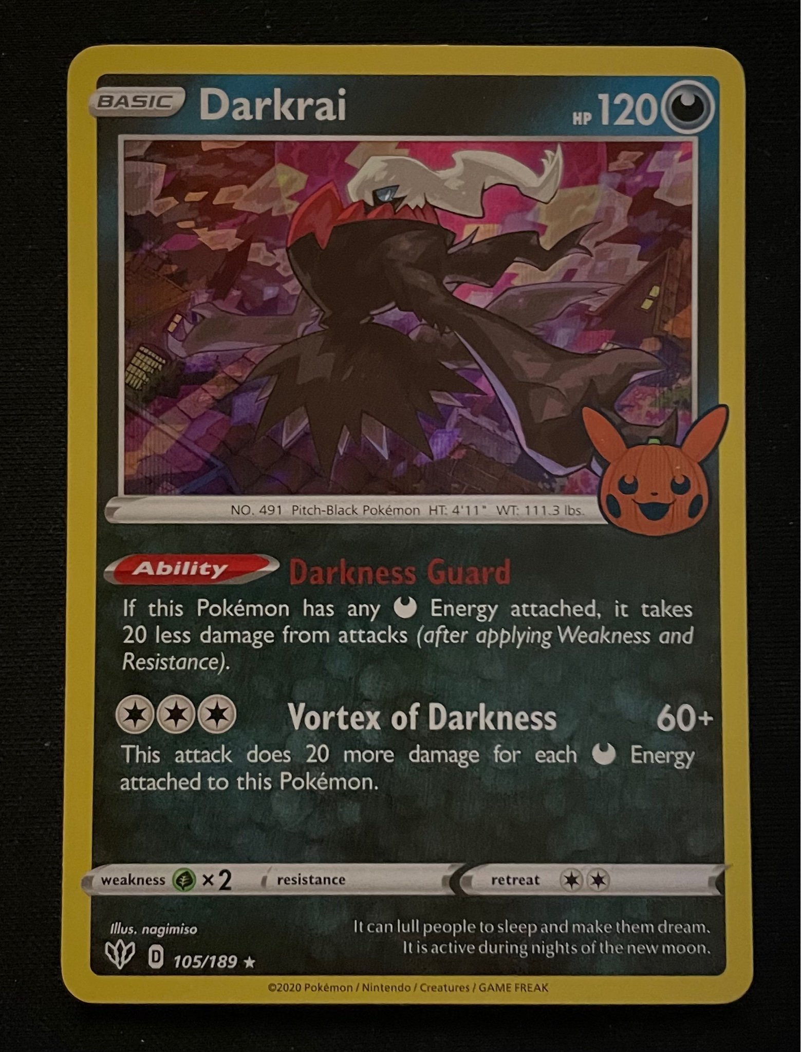 Darkrai (Pokémon Trick or Trade) 105 Köp på Tradera (584381955)